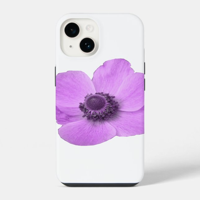 Pink Anemone iPhone Case (Back)