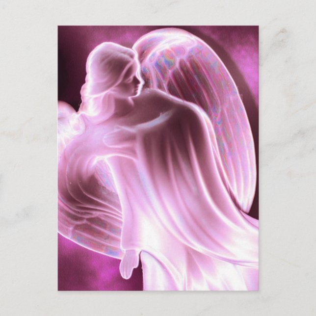 Pink Angel Postcard (Front)