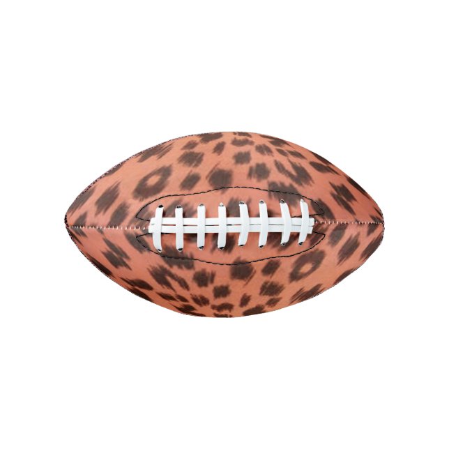 PINK ANIMAL PRINT  FOOTBALL (Front)