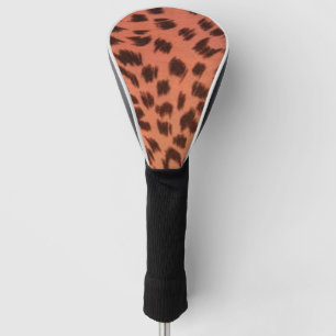 PINK ANIMAL PRINT  GOLF HEAD COVER