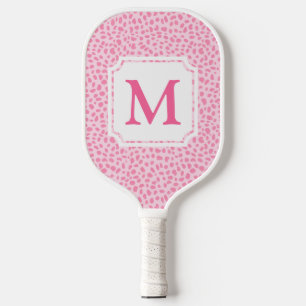 Pink Animal Print   Leopard Pickleball Paddle