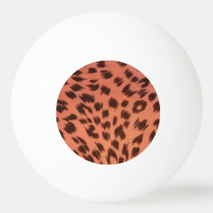 PINK ANIMAL PRINT  PING PONG BALL