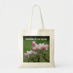 Pink apple blossom wedding bag