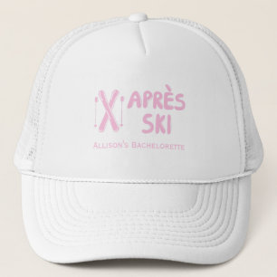 Pink Apres Ski Bachelorette Party Hat
