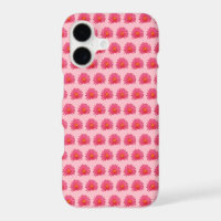 Pink Aptenia Flower Seamless Pattern on Phone Case