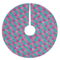 Pink Aqua Mint Mermaid Glitz
