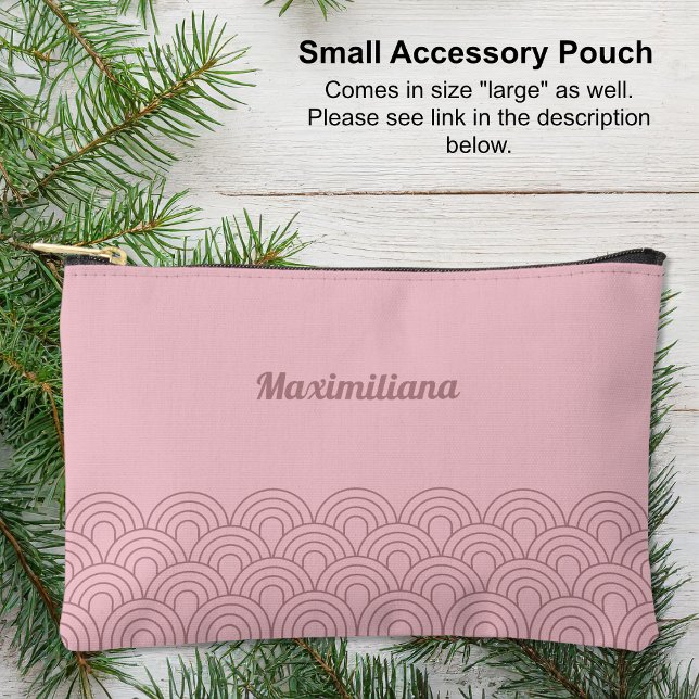Pink - Arches Glam Small Accessory Pouch (Pink - Arches Glam Small Accessory Pouch)