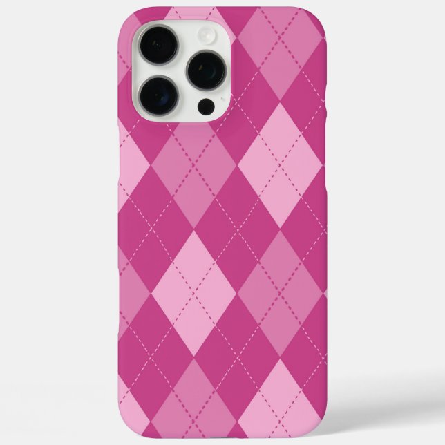 Pink Argyll Samsung Galaxy S9 Case (Back)