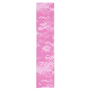 Pink ARMY ACU Camo Camouflage Table Runner