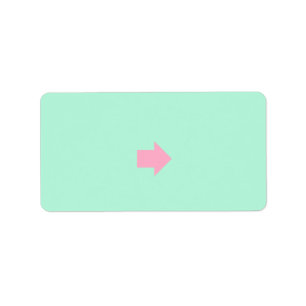 Pink Arrow Labels