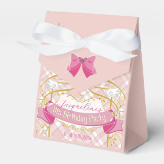 Pink Art Nouveau Princess Birthday Favour Box