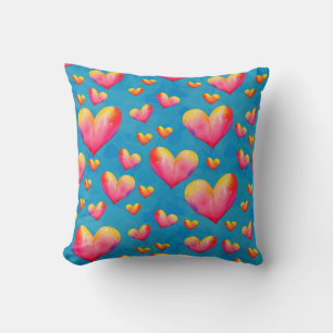 Pink Arts for Hearts Heart Health Clipart Heart Cr Cushion