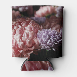 Pink Aster Bouquet: Baroque Lighting. Can Cooler