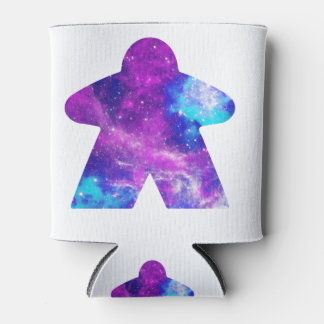 Pink Astral Sky Meeple Can Cooler