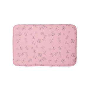 Pink Atomic Age Bath Mat
