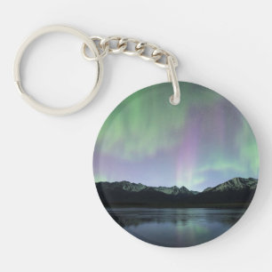 Pink Aurora Key Ring