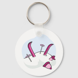 Pink Avalanche Key Ring
