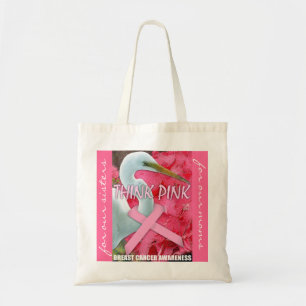 Pink Awareness Tote Bag