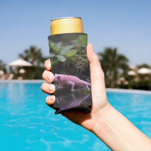 Pink Axolotl Down At The River, Seltzer Can Cooler