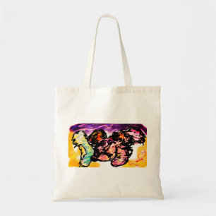 Pink axolotl Gem Tote Bag