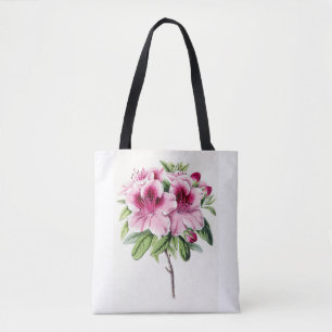 Pink Azalea from The Floral Magazine (1861-1881) Tote Bag