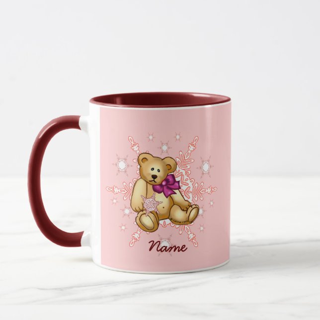 Pink Baby Bear Mug (Left)
