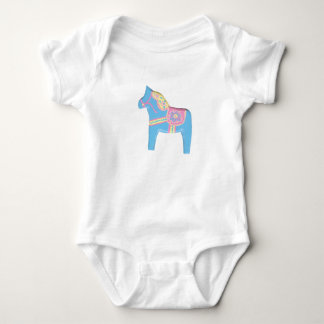 Pink Baby Dala Bodysuit
