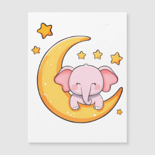Pink baby elephant
