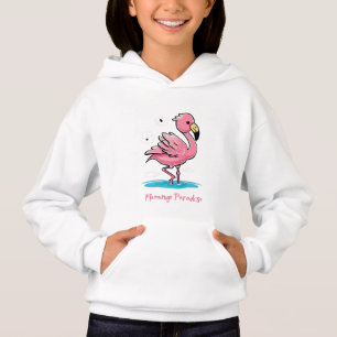Pink Baby Flamingo in Water