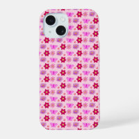 Pink Baby Girl Butterflies and Flowers Patterned