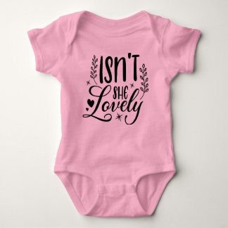 Pink Baby Girl Short Sleeve Baby Bodysuit