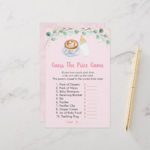 Pink Baby Is Brewing Coffee Guess The Price Game