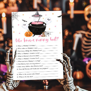 Pink Baby is Brewing Who knows Mummy Best Game