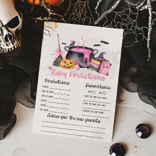 Pink Baby is Brewing Witch Baby Predictions Game