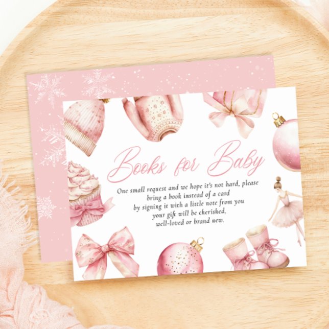 Pink Baby it's Cold Outside Books for Baby Enclosure Card (Creator Uploaded)