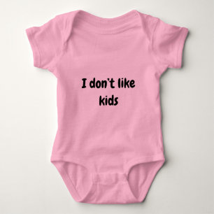 Pink baby jumper for the comedian in all of us bodysuit