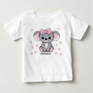 Pink Baby Koala Bear T-Shirt