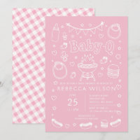 Pink Baby Q Bbq Grill Girl Baby Shower