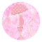 Pink Baby Shower Stickers