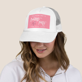 Pink Bachelorette Party Trucker Hat