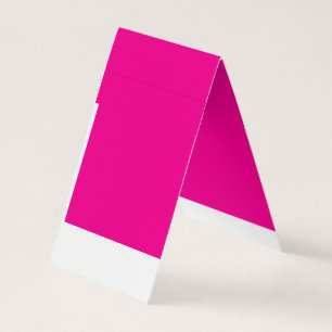 Pink Background with Black Border Design Ideas Business Card
