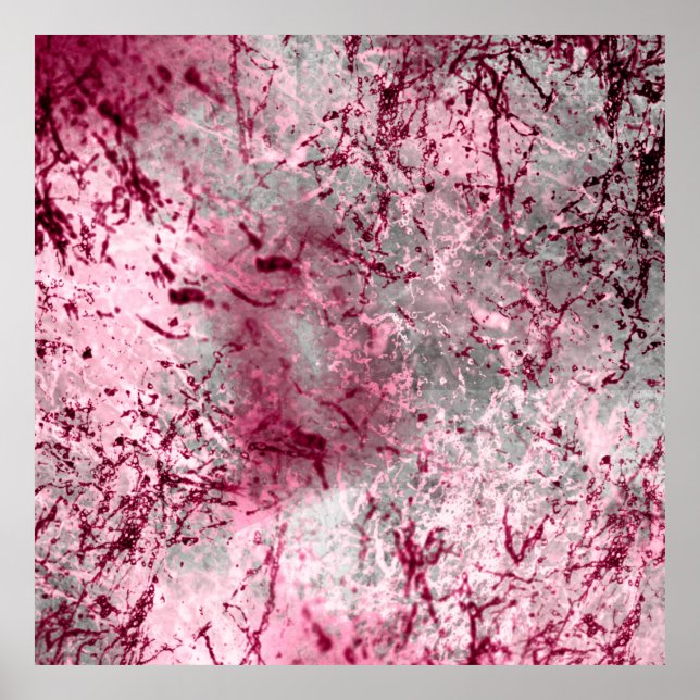 pink backgroundart, deco, pattern, abstract, aged, poster (Front)