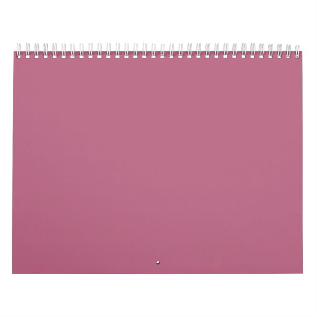 Pink Backgrounds on a Calendar (Cover)