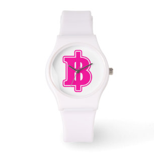 PINK BAHT SIGN ฿ Thai Money Currency ฿ Watch