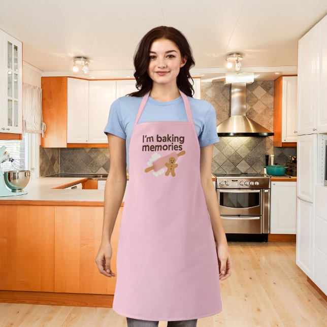 Pink Baking Memories Apron (Creator Uploaded)