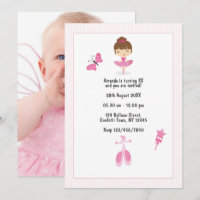 Pink Ballerina Dance Kids Birthday Party Photo