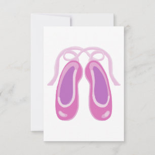 Pink ballet shoes