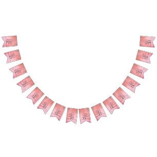 Pink Ballet Shoes Ballerina Bunting