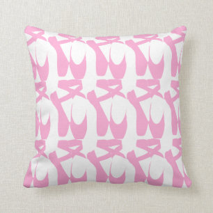 Pink Ballet Shoes on Pillow