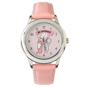 Pink Ballet Shoes Watch